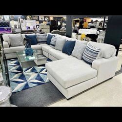 Sectional Chaise Sofa Loveseat 