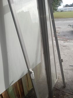 32" Glass Door With Aluminum Frame