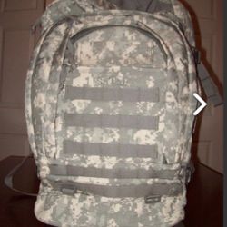 Camo Bugout Bag Backpack #5016 US NEW