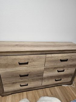 Dresser and nightstands