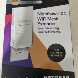 N ETGEAR - Nighthawk X4 AC2200 Dual-Band Wi-Fi Range Extender 