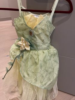 Disney Parks Princess Tiana Costume – Girls 6–6X – Excellent Condition
