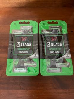 Men’s Razor Blade Pack 8 Count Each. Cash Local Purchase Only!