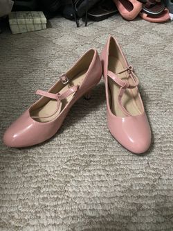 Unique Vintage T-strap Heels Womens Size 9