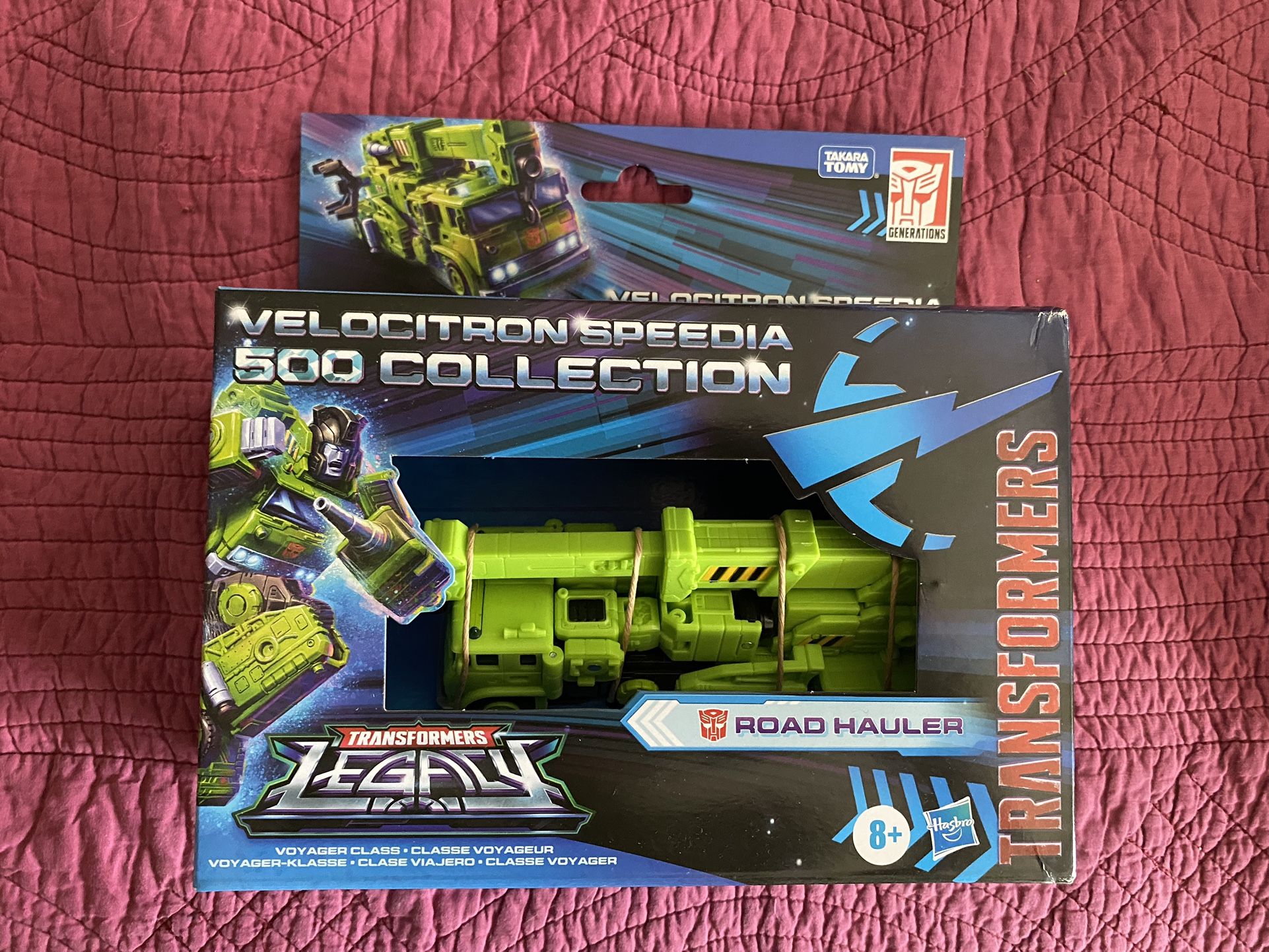Transformers Velocitron Speedia 500 Collection Voyager Class Road Hauler