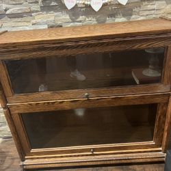 Nice Solid Oak Book Case $35. Pick Up In Orange 
