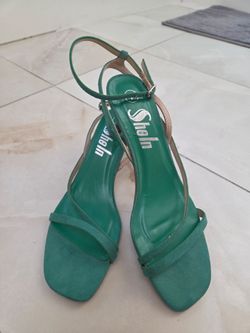 Women's Mid-heel Sandals- Size 7