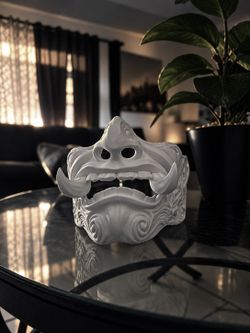 Samurai Oni Demon Mask
