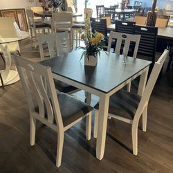 Table And 4 Chairs 