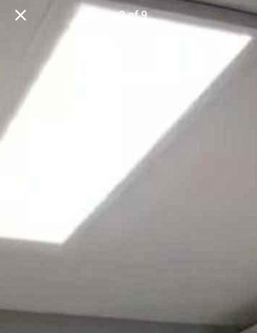 Ceiling flush mount panel 1x4 ft integrated led 50 W 5 CCT dimmable commercial space garage office