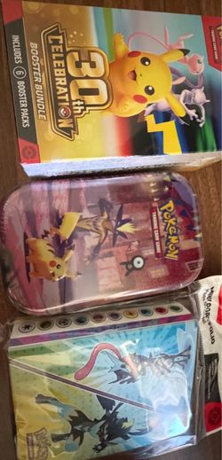 Pokémon 30th anniversary celebration TCG Booster bundle sealed