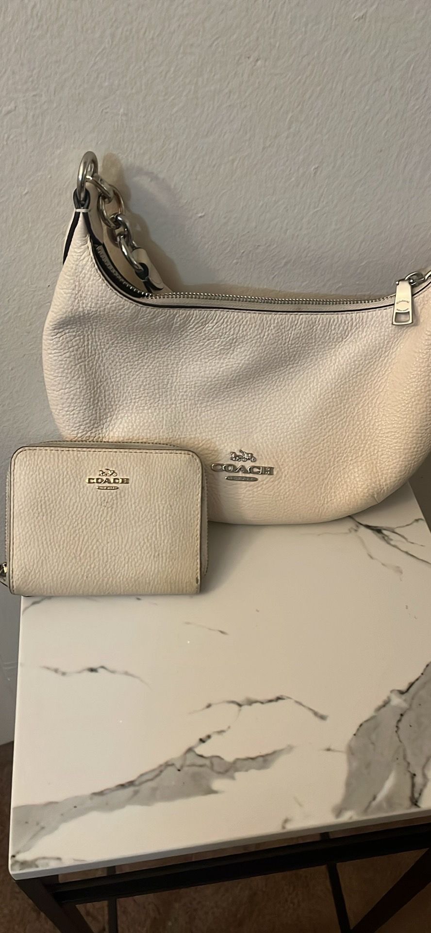 Coach small purse and wallet