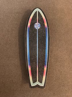 Santa Cruz iridescent dot shark cruiser skateboard 27.7”