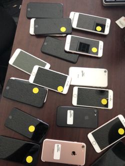 iPhone 7 mixed carrier mixed GB inbox for prices