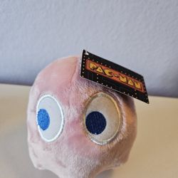Pac-Man Pink Ghost Plush