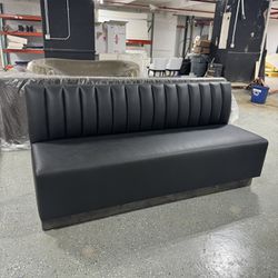 Custom Channel Tufted Banquette