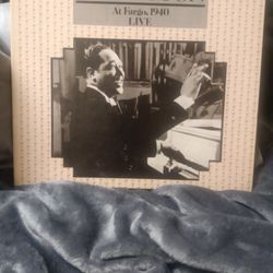 Vintage Duke Ellington 3 Record Box Set  At Fargo Live 1940