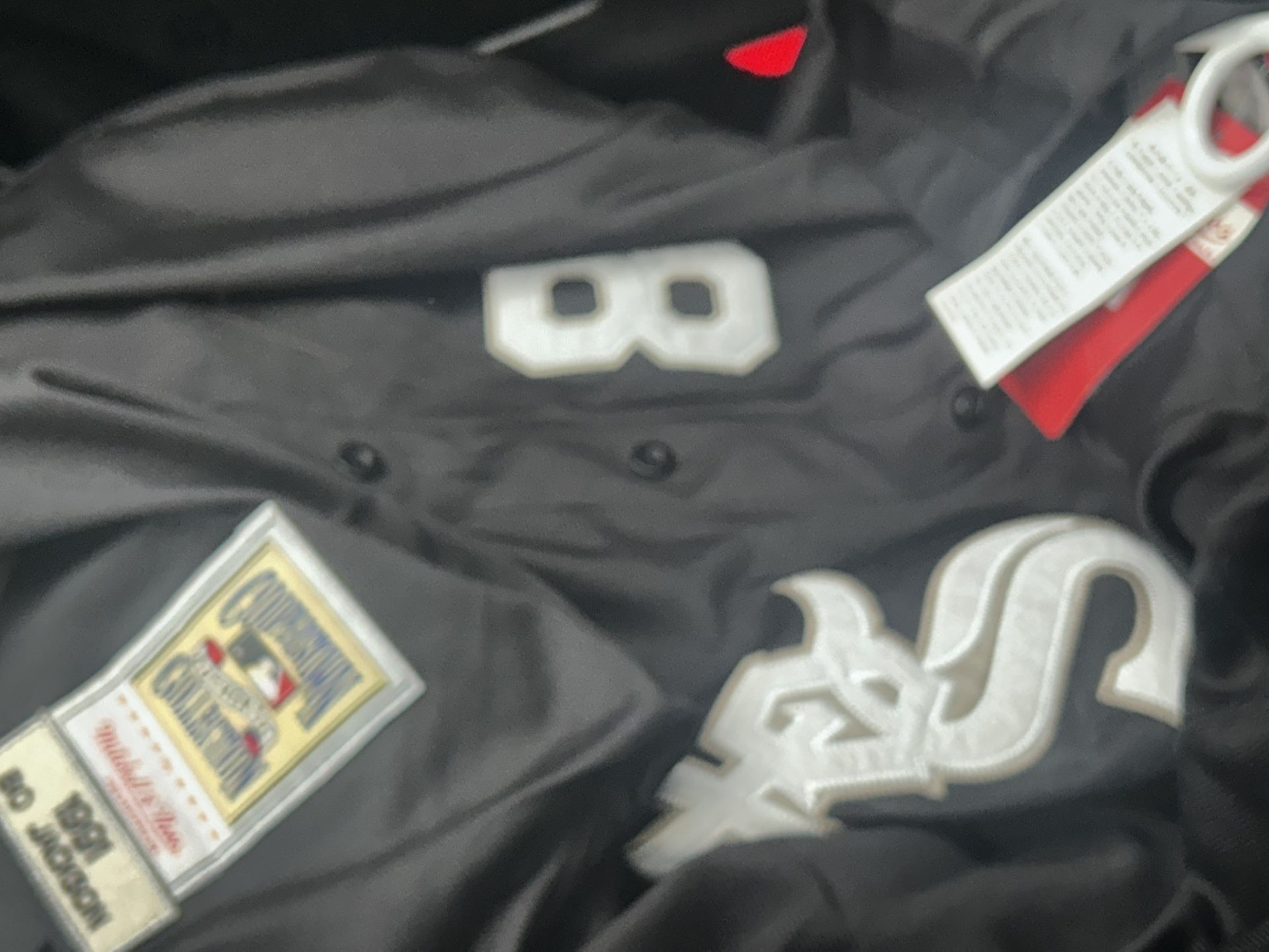 Vintage Mitchell And Ness “1991 Bo Jackson White Sox Jersey”