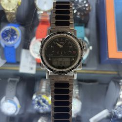 Timex ZULU Working Ana-Digi 1992 Vintage Watch Alarm Indiglo Rare 90s Japan