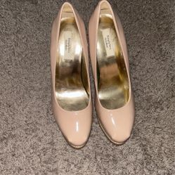 Women’s Tan High Heel 9 