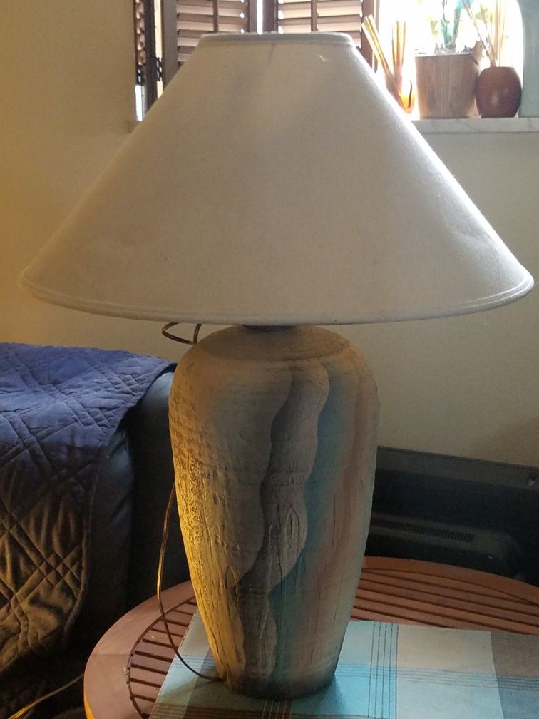 Beautiful table lamp.