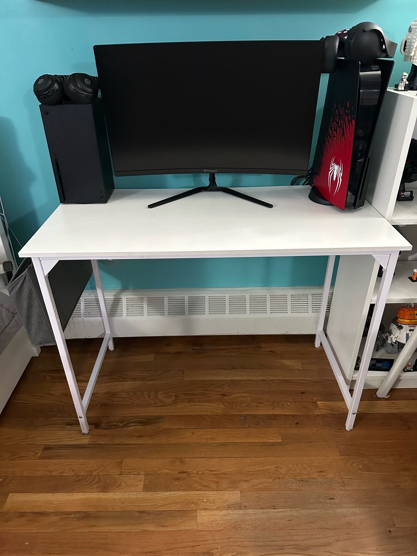 Gaming Desk with Gaming Chair (monitor and systems not included)