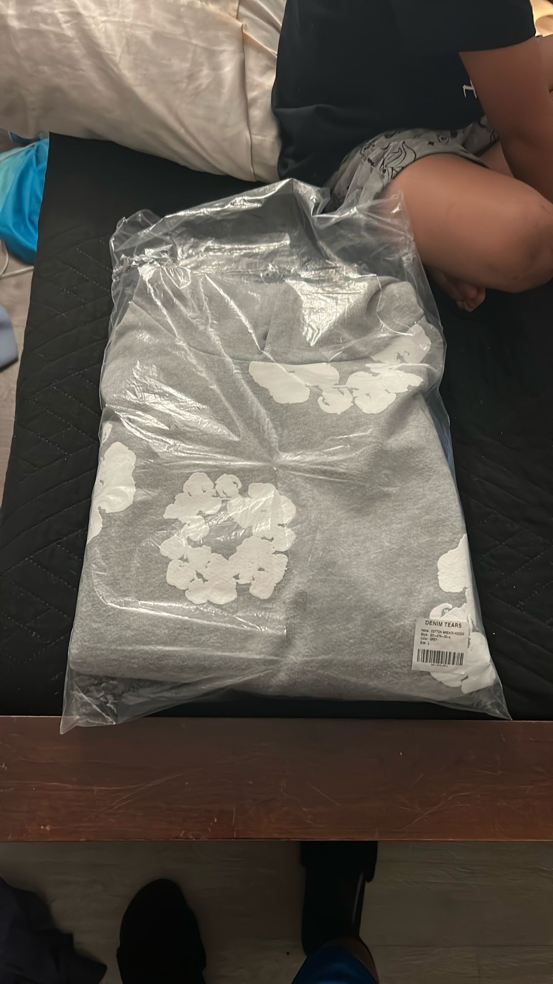 Denim Tear Hoodie L