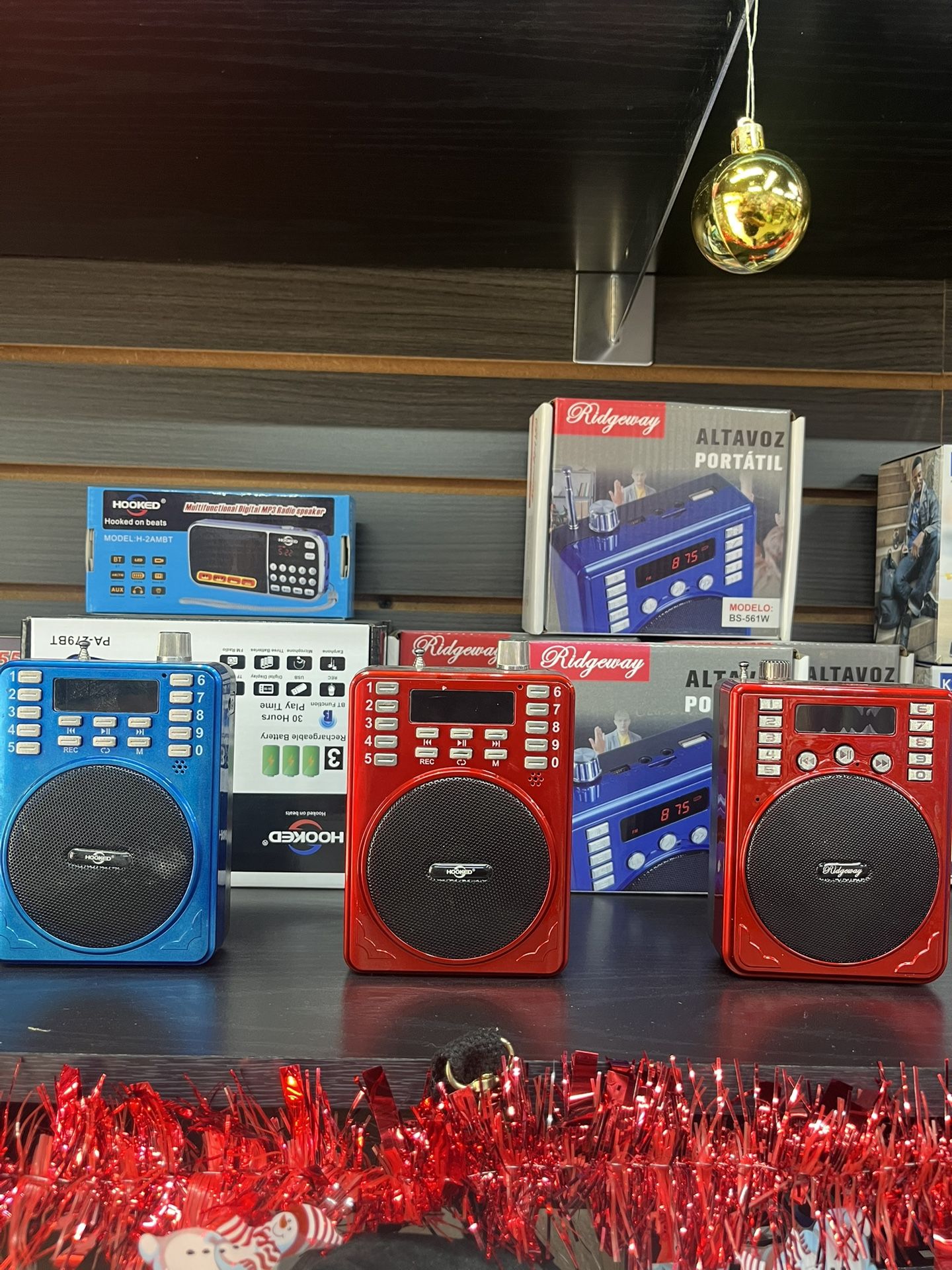 Small Radio And Bluetooth Speaker