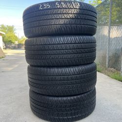 4 LLANTAS GOOD⚡️YEAR 🤑🤑🤑 235/55/17