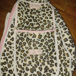 Classic Leopard Print.jpg 41 42 In Acoustic Guitar Bag With Adjustable Shoulder Strap Guitar Bag with Light White With Pink  Zipper Hanger, Suitable 