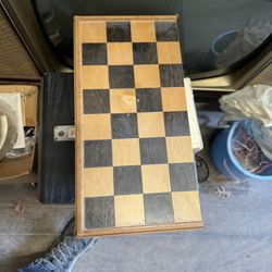 Chess And Checker Set