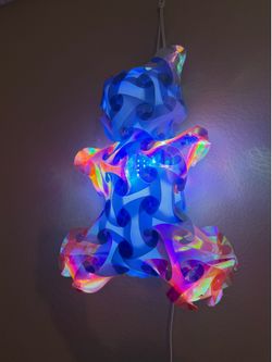 Teddy bear lamp