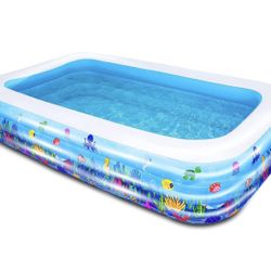 New! Inflatable Pool! 96x56x22
