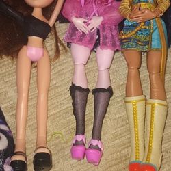 Monster High And Bratz Doll