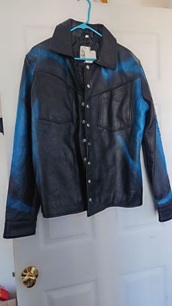 BLACK Leather. JACKET