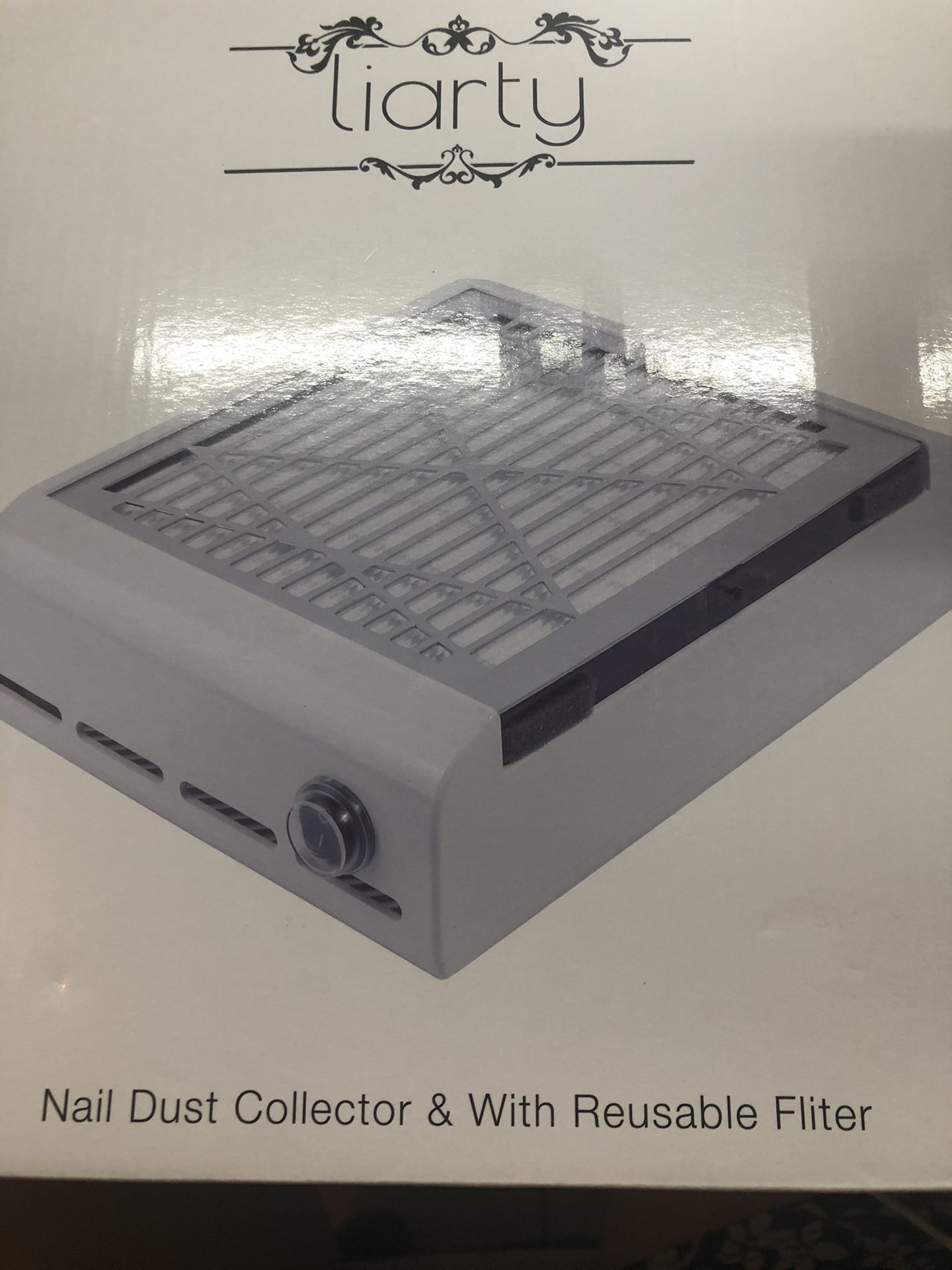 Nail Dust Collector with Reusable Filter