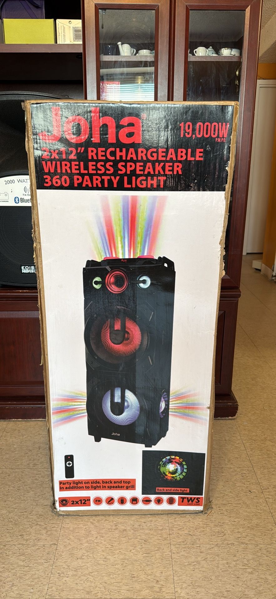 Joha Wireless Speaker (2012, Party Lights, 19,000W)