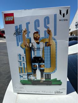 Lionel Messi - Soccer Legend LEGO set NEW!!
