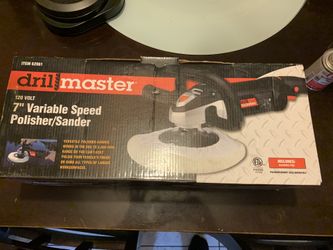 Drill Master Variable Speed Polisher / Sander . 