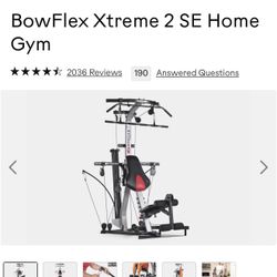 Bowflex Home Gym- Xtreme 2 SE