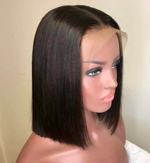 12 Inch 13×4 Front Lace Human Hair Wig