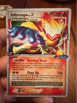 2007 Infernape LV.X Promo