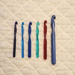 Extra Large Plastic Crochet Hooks
