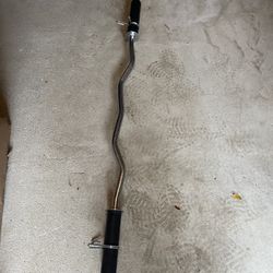 Olympic EZ Curl bar $45 