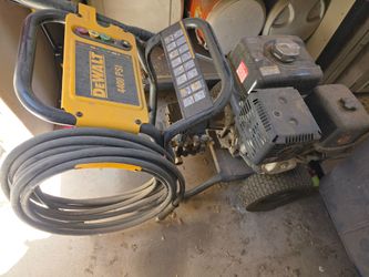 DeWalt gas pressure washer