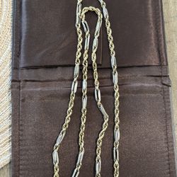 14 K Gold Milano Rope 