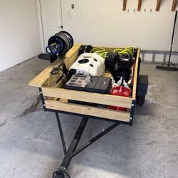 Pressure Washing Trailer
