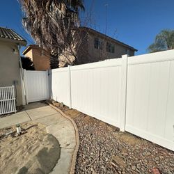 Vinyl Fence 