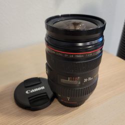 Canon EF 24-70mm f/2.8L USM Zoom Lens - Works Great! 24-70 2.8