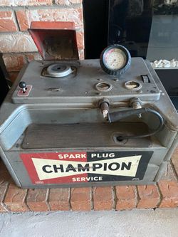 Vintage Champion Spark Plug Cleaner